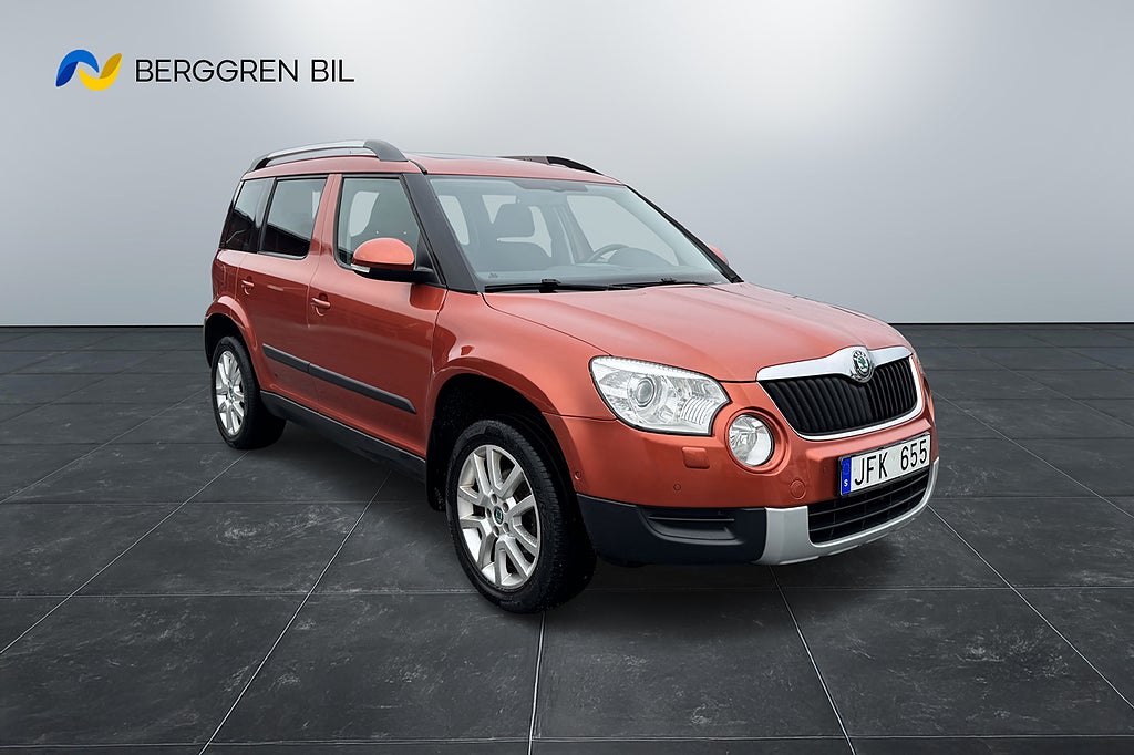 Skoda Yeti 2.0 TDI 4x4 Experience Drag Pano Kamrem bytt Välservad