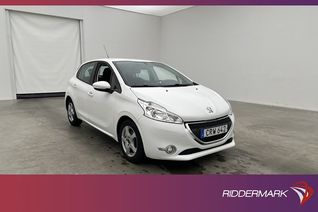 Peugeot 208 1.4 e-HDi 69hk Farthållare 0,34l/Mil