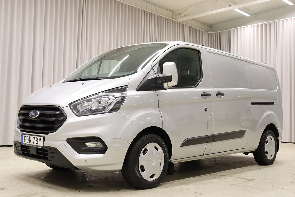 Ford Transit Custom 130HK L2 Automat Drag Värmare Leasebar