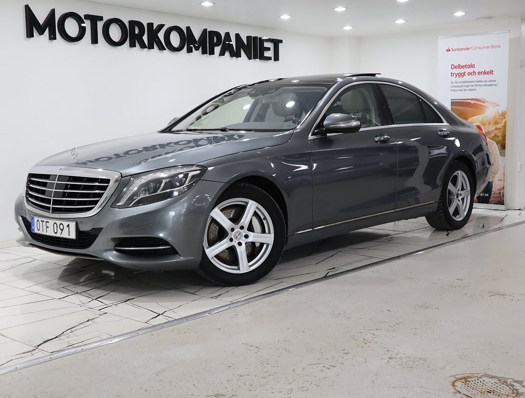 Mercedes-Benz S 500 4MATIC Panorama 360° Kamera Navi Läder 2-Ägare