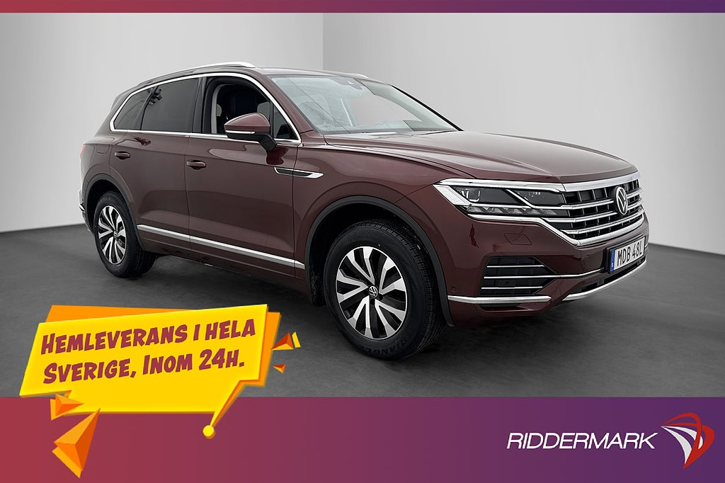 Volkswagen Touareg 3.0 V6 TDI 4M Värmare Skinn HUD Drag MOMS