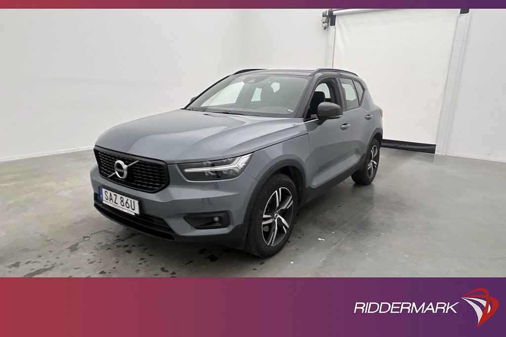 Volvo XC40 T3 163hk R-Design VOC Pano Kamera CarPlay Drag