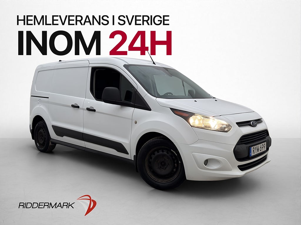 Ford Transit Connect LWB Värm Drag V-Inredd 3-Sits B-Kamera