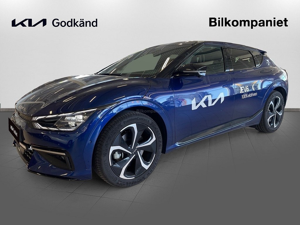 Kia EV6 AWD GT-Line, vhjul, LED-ramp, 20" fälg, glastak