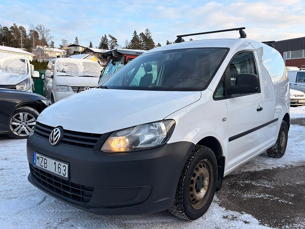 Volkswagen Caddy Skåpbil 1.6 TDI 75hk Dragkrok / Nyservad 