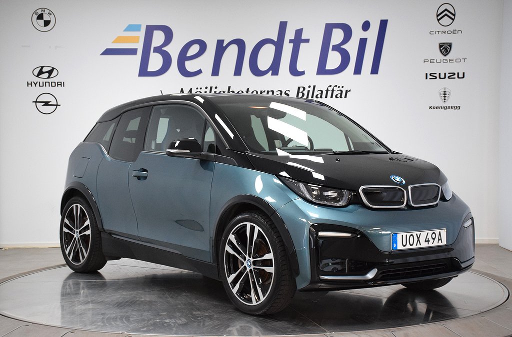 BMW i3s 120 Ah Charged Plus / Aktiv Farthållare / Leasebar