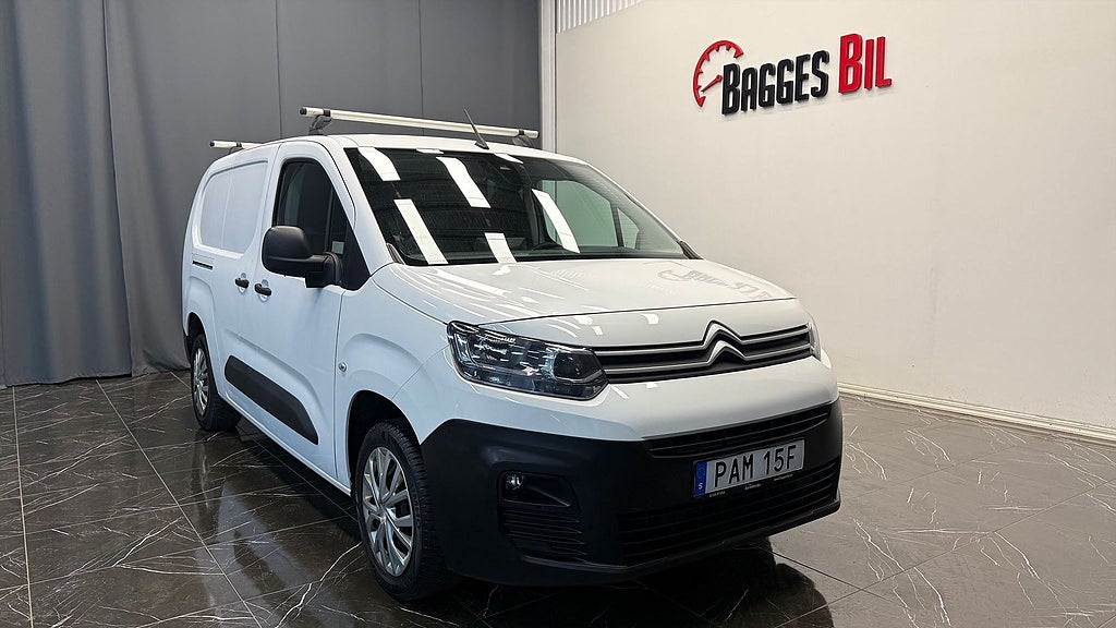 Citroën Berlingo Van Long 1.5 BlueHDi | Ny servad