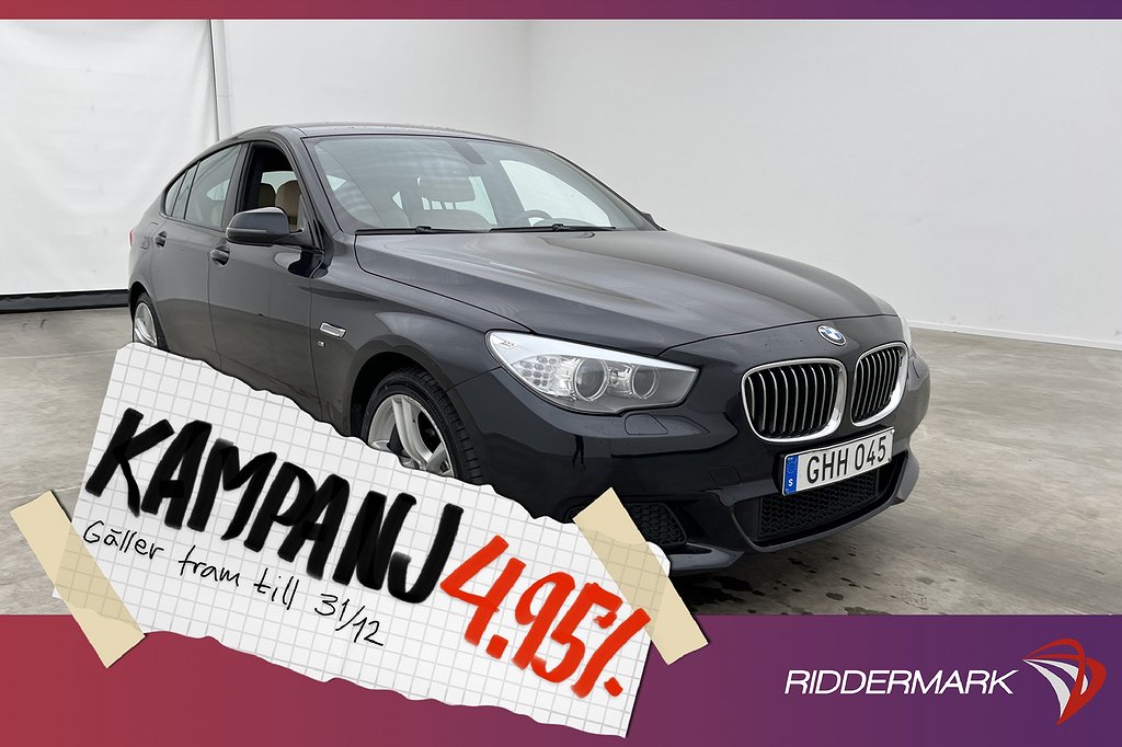 BMW 530 d xDrive Gran Turismo 258hk M Sport Nav 4,95% Ränta