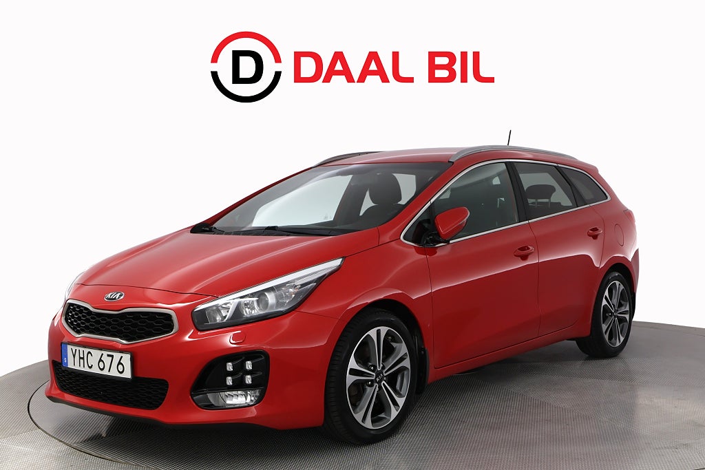 Kia Ceed SW 1.6 CRDi 136HK GT-LINE B-KAM NAVI FARTHÅLLARE BT