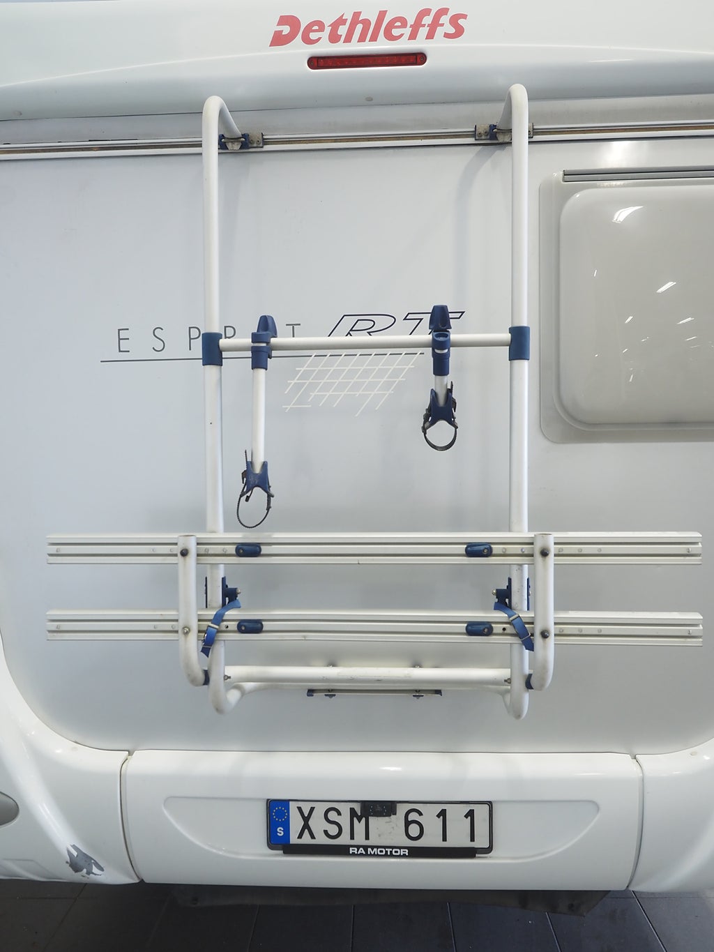 Dethleffs Globetrotter Esprit RT Alde Markis Cykelställ Låga långbäddar 35 2006
