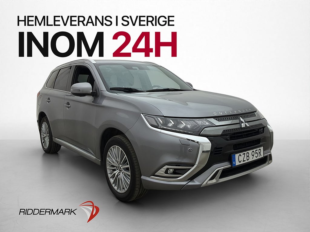 Mitsubishi Outlander PHEV AWD 224hk Business 360° Skinn Drag