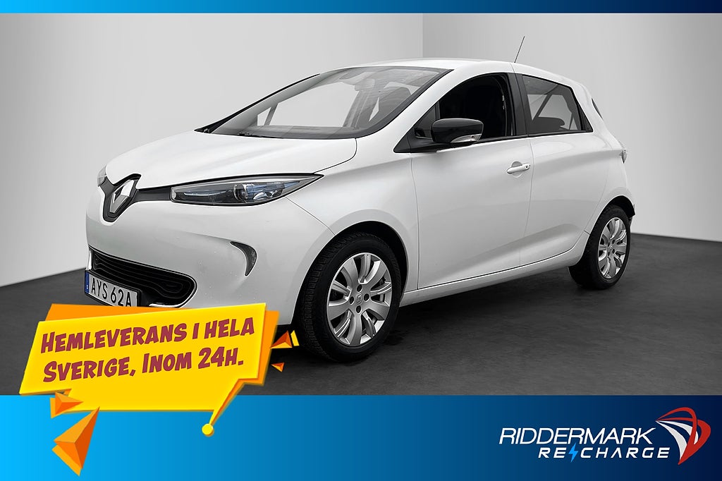 Renault Zoe R110 41 kWh 109hk Intens Friköpt-Batteri Kamera