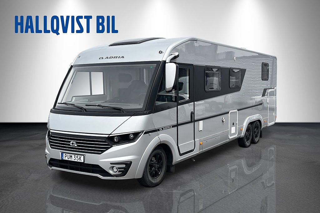 Adria Sonic Supreme 810 SC Hydrauliska stödben, AC Bodel 5165kr Årsska