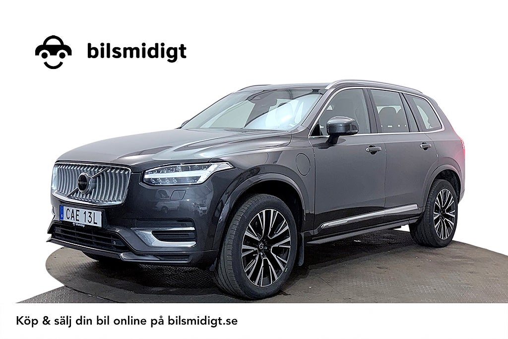 Volvo XC90 Recharge T8 AWD Plus Bright 7-sits Drag H/K P-Klimat 456hk
