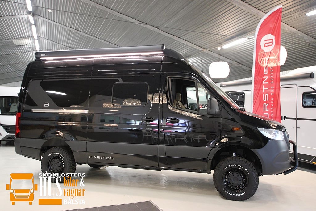 Bürstner Habiton HMX 6.0 4x4 Popup Kommer Snart 4100kg Dragkrok