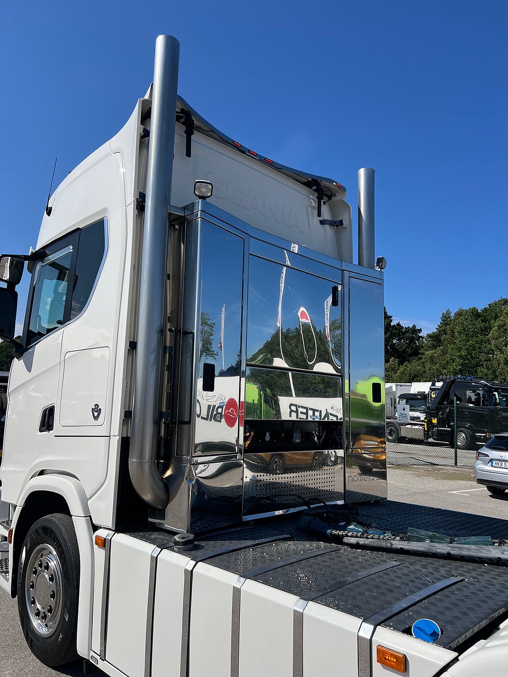 Scania S730 V8 6x2 Dragbil, Hydraulik, Klädd inredning