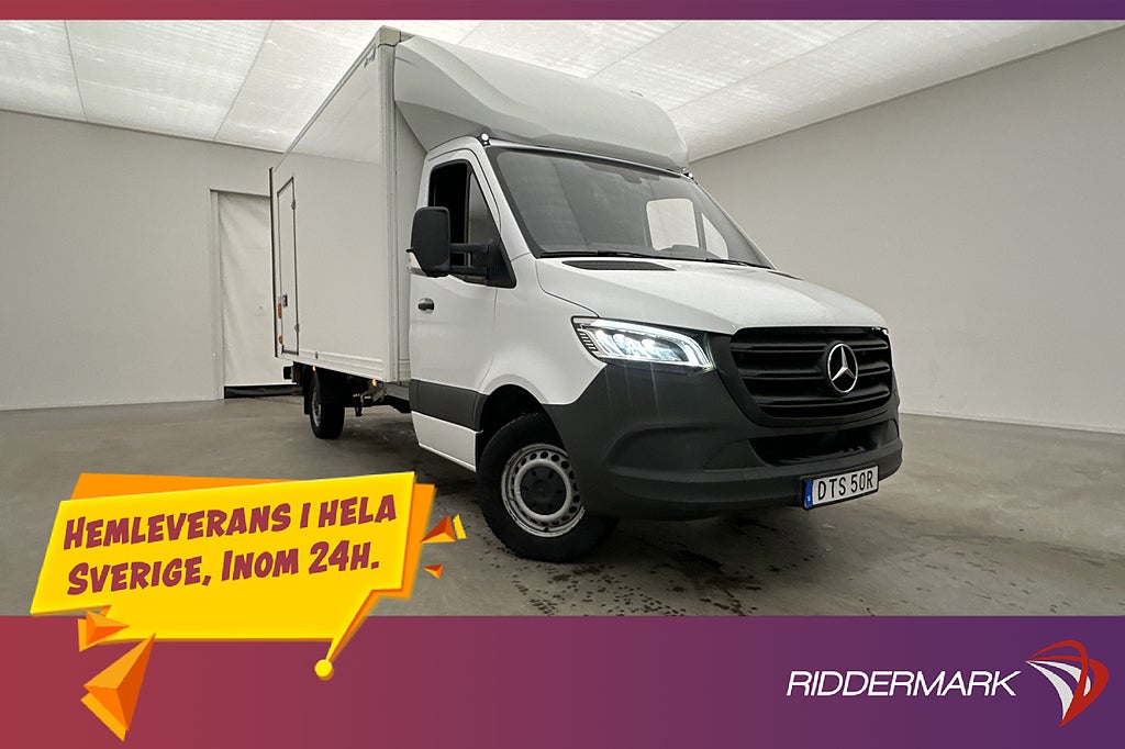 Mercedes-Benz Sprinter 317 Värm Bakgavellyft Sidodörr Moms