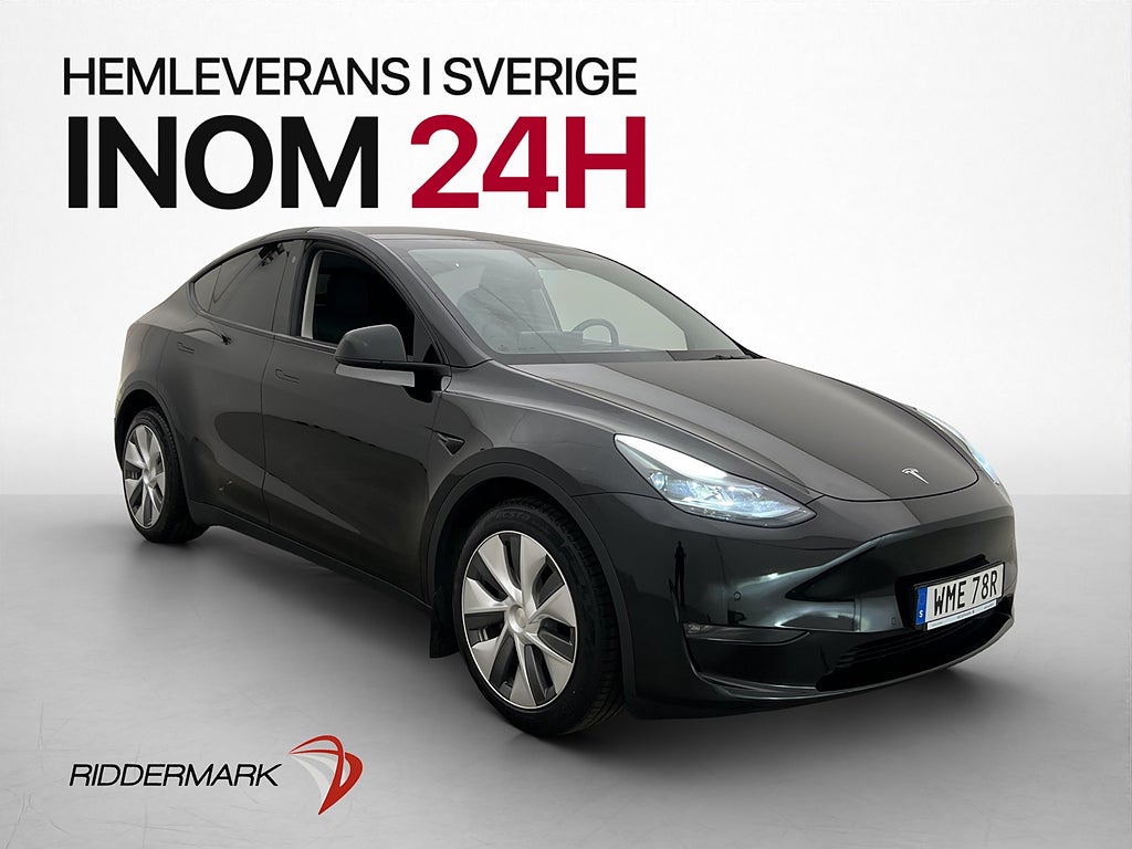 Tesla Model Y Long Range AWD 514hk Autopilot Kamera MOMS
