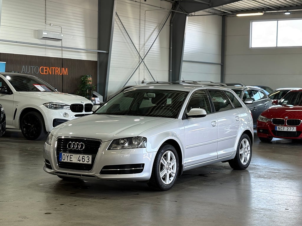 Audi A3 Sportback 1.4 TFSI Attraction Comfort NyServ 125hk