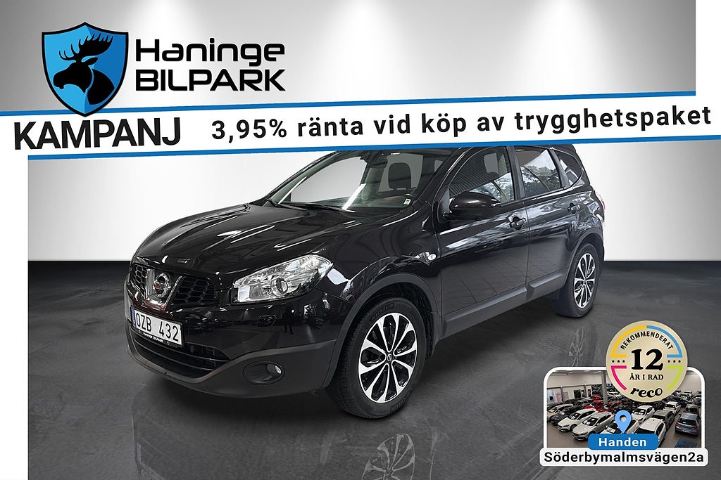 Nissan Qashqai+2 1.6 dCi ACC 7-sits Drag 1-Ägare // SUPERDEAL 3,95%