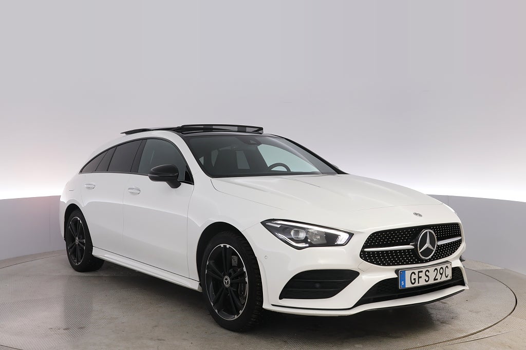 Mercedes-Benz CLA 250 e Shooting Brake AMG Värmare Pano Krok V-HJUL