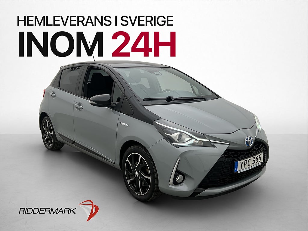 Toyota Yaris Hybrid 101hk Selection Navigation 0,39l/mil