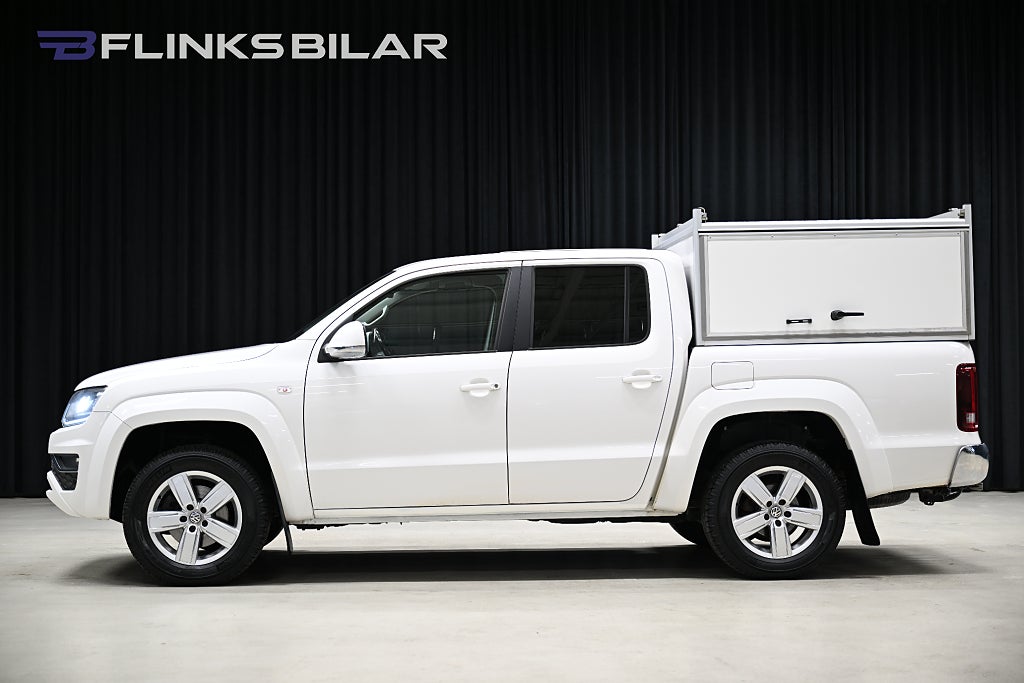Volkswagen Amarok 3.0 V6 258HK Automat|Dubbelhytt|Kåpa|Släde|Karossan