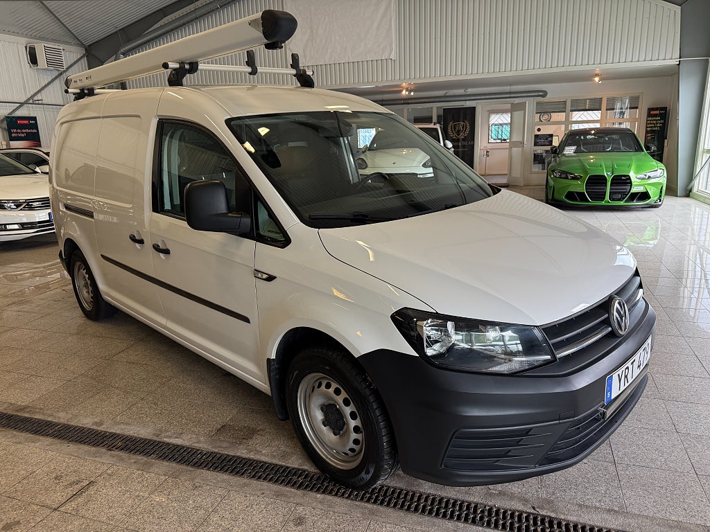 Volkswagen Caddy Maxi 2.0 TDI 1 ägare Värmare Inredning Drag Ny bes Moms