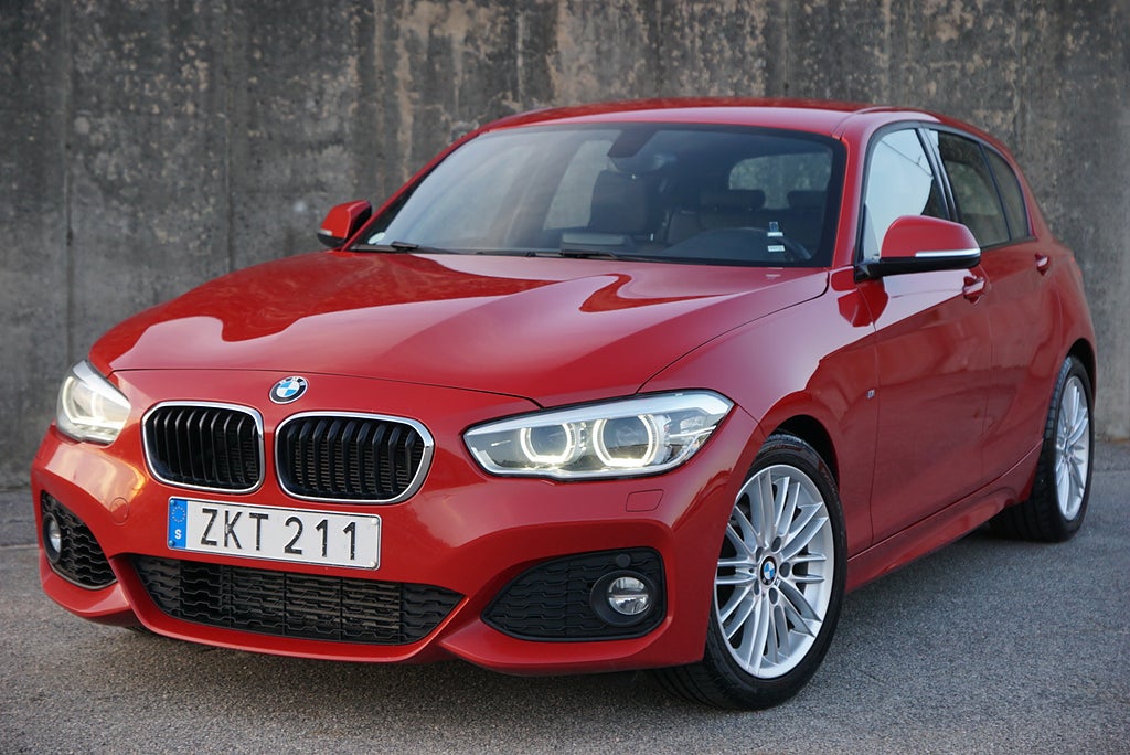 BMW 118I 5-dörrars M Sport 1-Ägare|Skinn|P-sensorer|