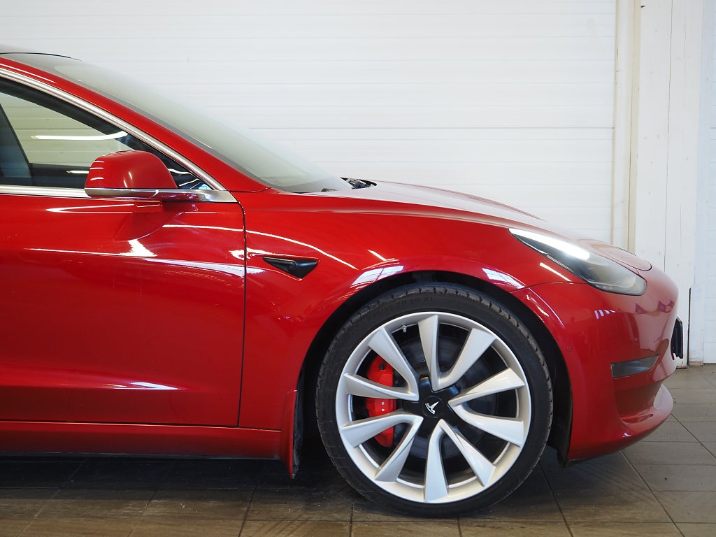 Tesla Model 3 Performance 513hk PPF Läder 20" Stiletto 2019