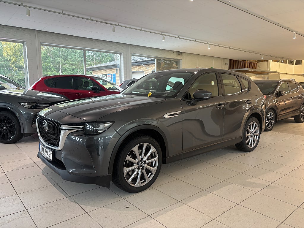 Mazda CX-60 PHEV 2.5 327hk Exclusive AT8 AWD /Dragkrok/Vinterhjul