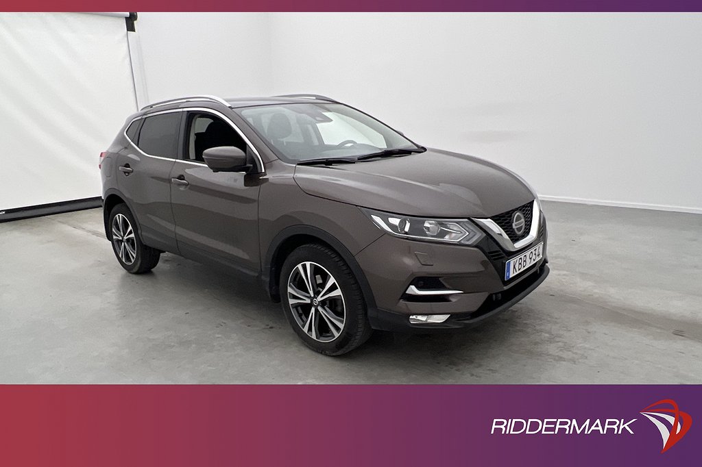 Nissan Qashqai dCi 110hk N-Connecta Pano Värm 360° Navi Drag