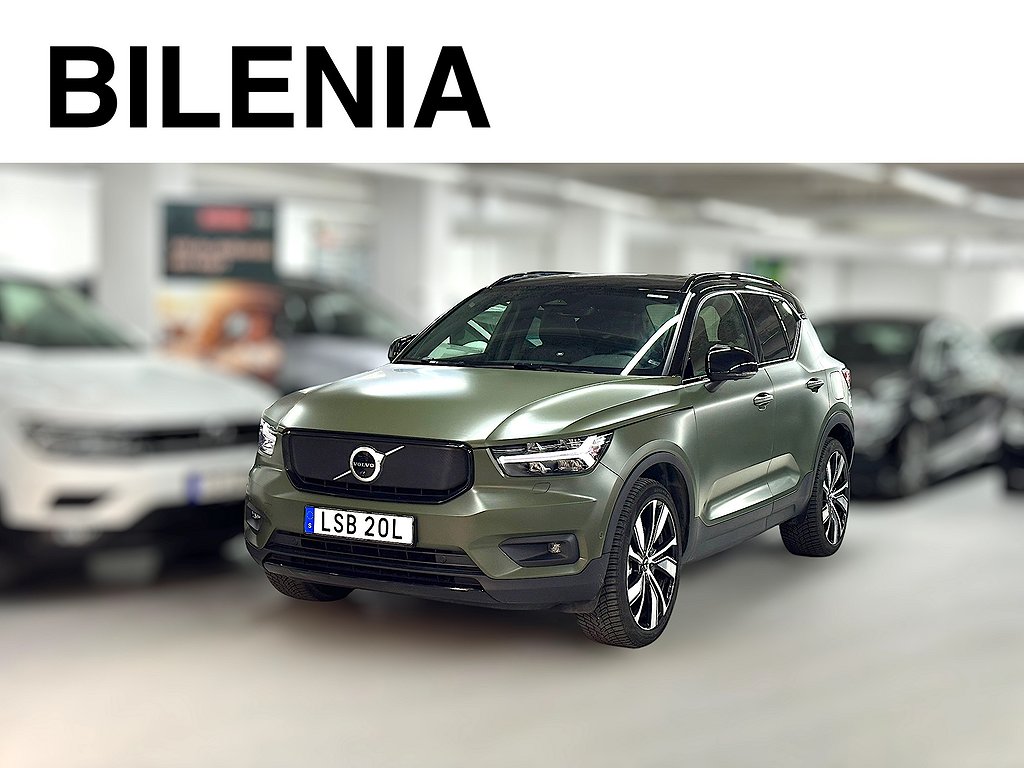 Volvo XC40 XC40 P8 AWD Recharge R-Design Polestar Pano 483HK