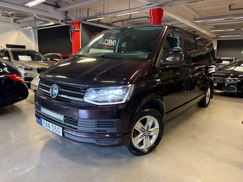 Volkswagen Transporter Kombi T32 2.0 TDI 150 5-sits Aut Drag PDC Värmare Euro6