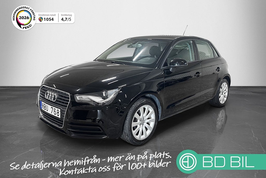 Audi A1 1.2 TFSI VÄRMARE TVÅ BRUKARE 