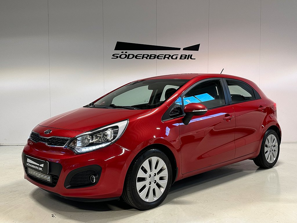 Kia Rio 5-dörrar 1.2 CVVT GLS Rattvärme, Ledramp, Kamkedja