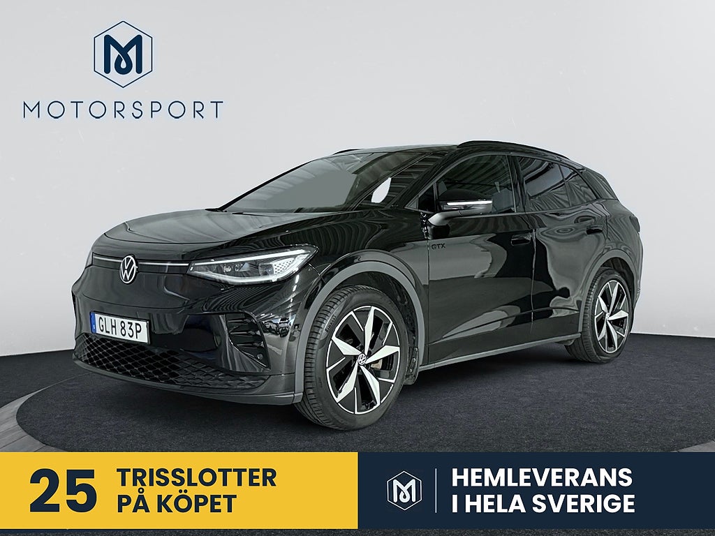 Volkswagen ID.4 GTX 299hk 4M Top Sport Plus Drag Förklimat 360° Massage