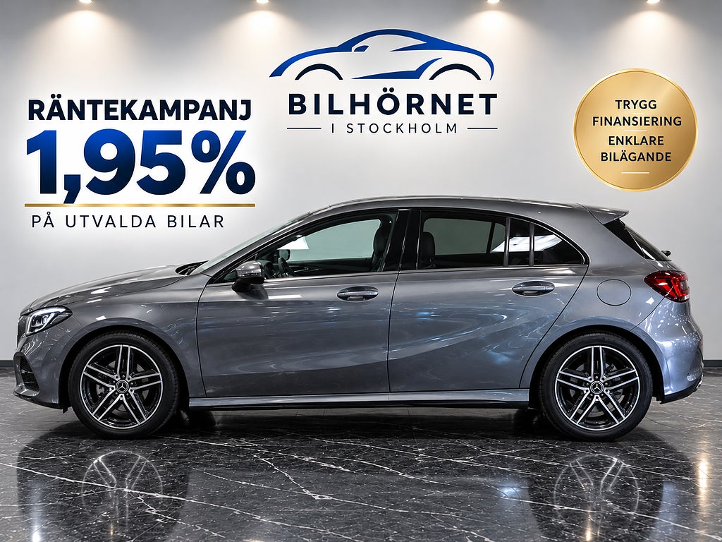 Mercedes-Benz A200 200 d 7G-DCT Automat AMG Line Euro 6 1,95% ränta