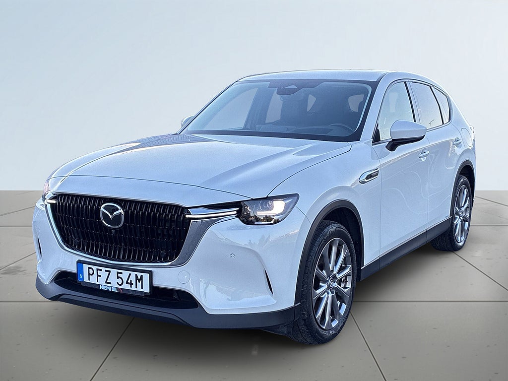Mazda CX-60 PHEV Kamera/Rattvärme/GPS/SoV-Däck/Värmare/10ÅrsGaranti