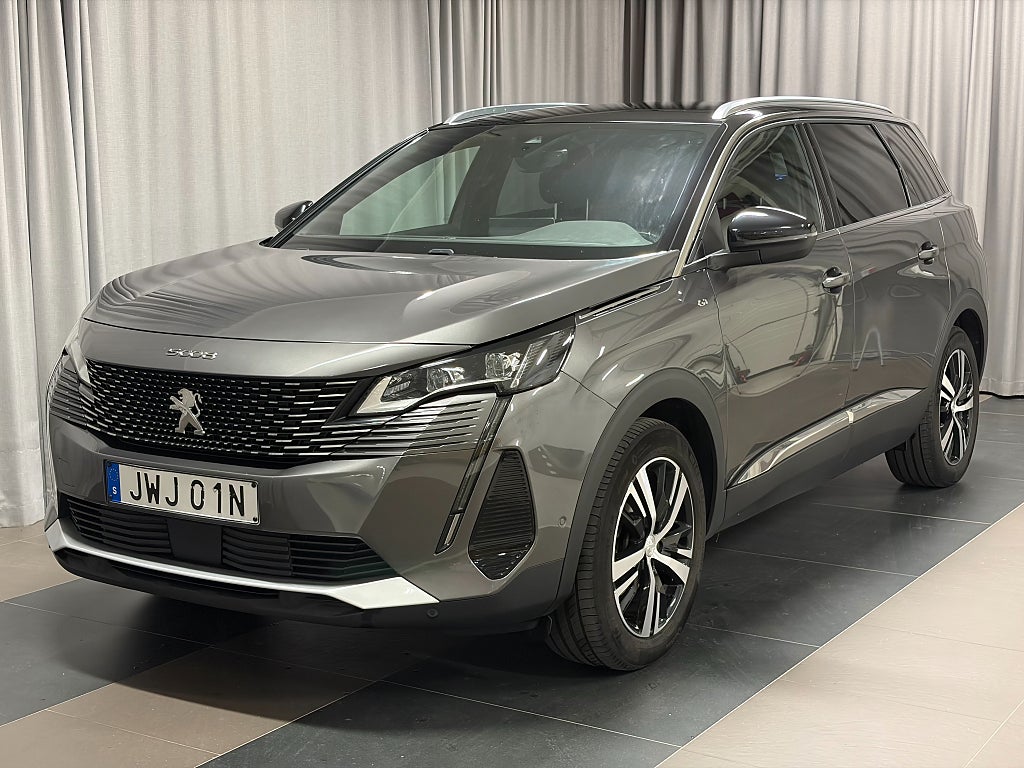 Peugeot 5008 GT PT 130 AUT 7-Sits Inkl. Vinterhjul