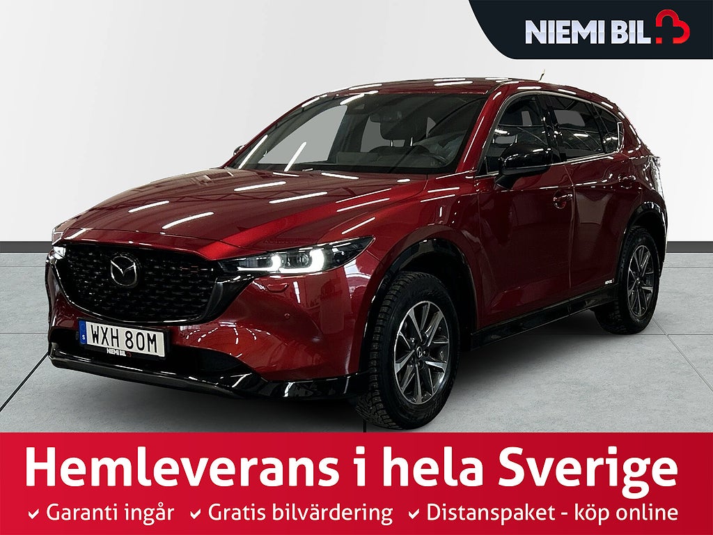 Mazda CX-5 2.5 AWD Homura S&V-hjul/M&Kvärm/Drag/BOSE/HuD/360kamera