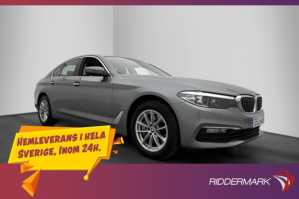 BMW 530e Sedan 252hk Kamera Navi Rattvärme Ambient