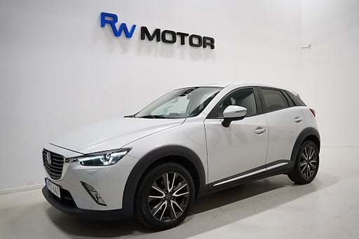Mazda CX-3 2.0 SKYACTIV-G 120hk BOSE HUD B-kamera Navi Skinnstolar