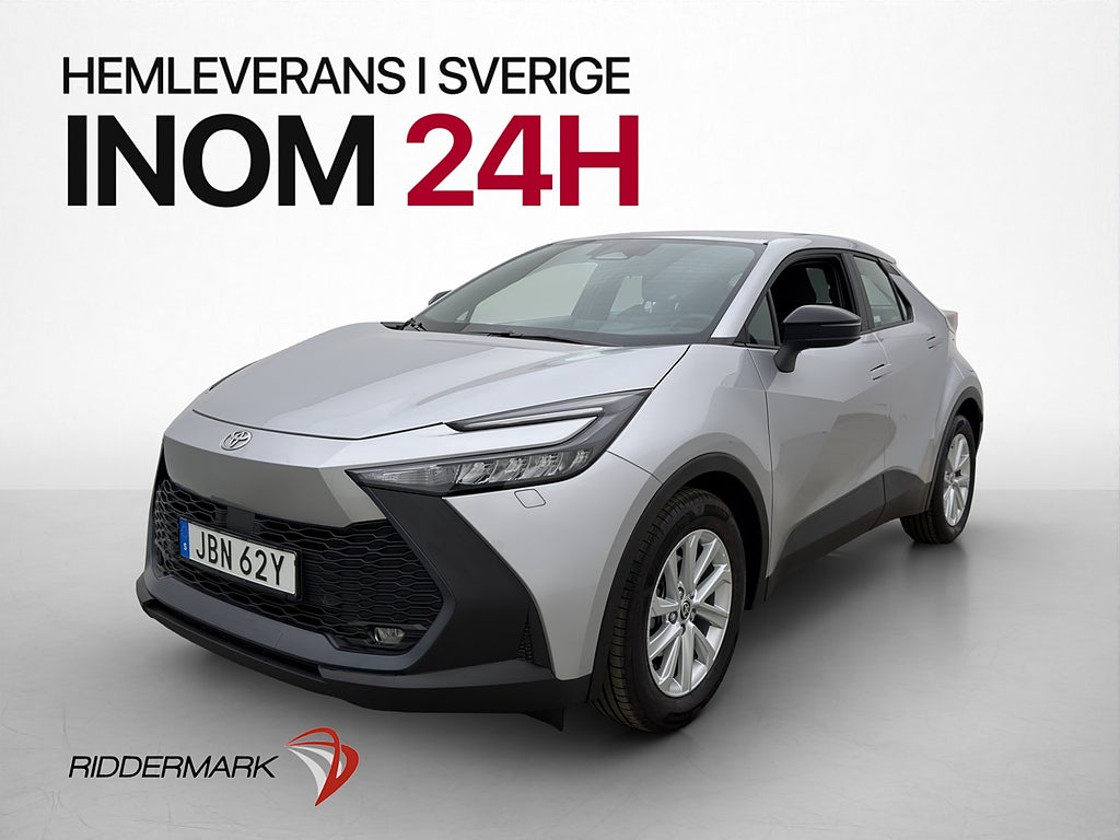 Toyota C-HR Hybrid 140hk Dragkrok Kamera Rattvärme