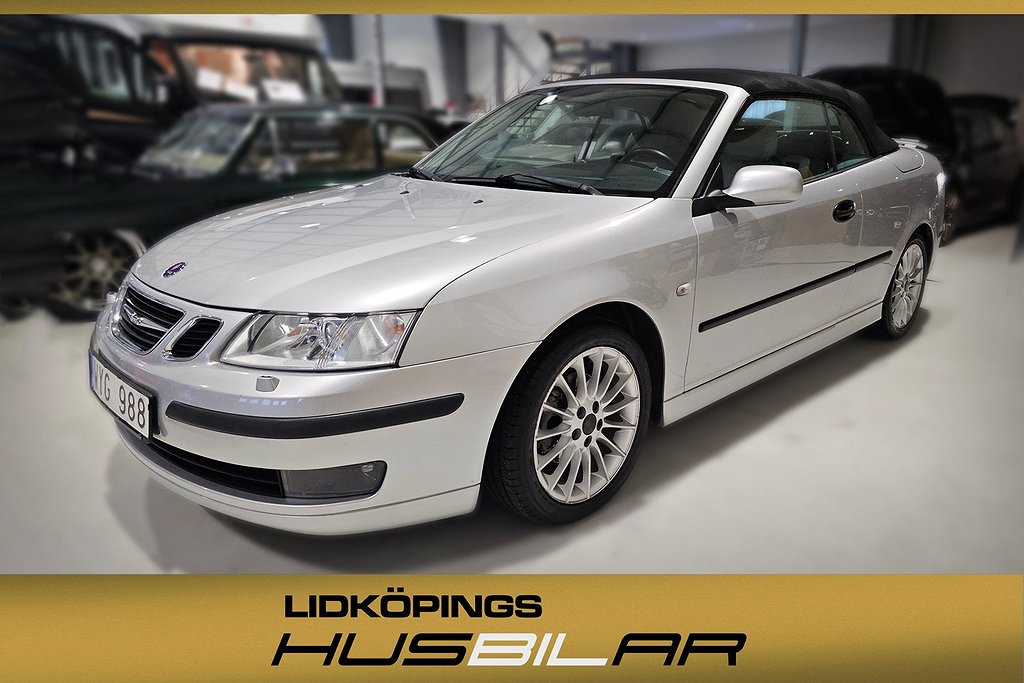 Saab 9-3 Cabriolet 2.0T VECTOR / Automat /Välvårdad