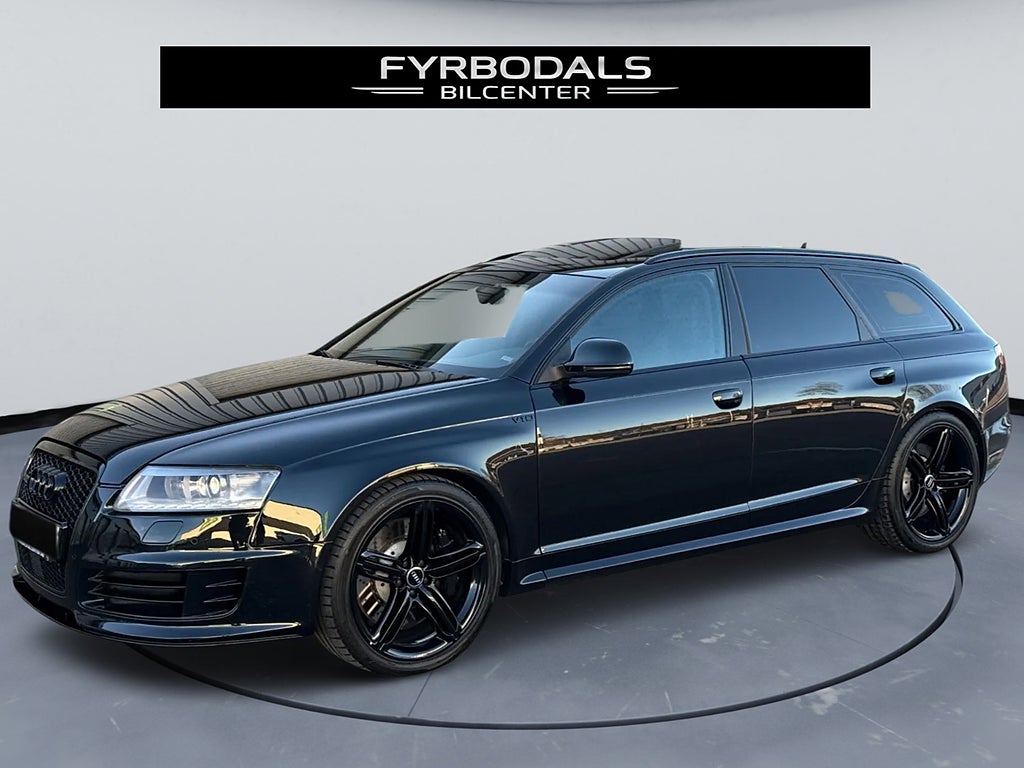 Audi RS6 V10 5.0 TFSI 580hk Quattro Taklucka *Black Edition*