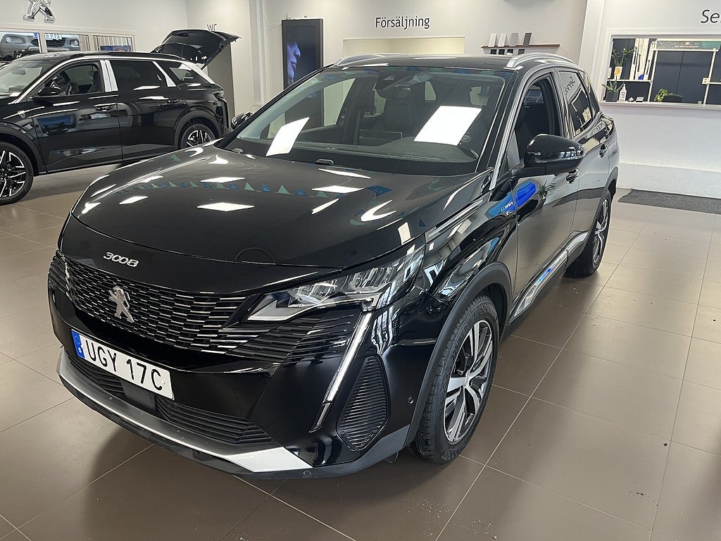 Peugeot 3008 Allure pack PHEV 4x4 300hk Aut drag el-baklucka