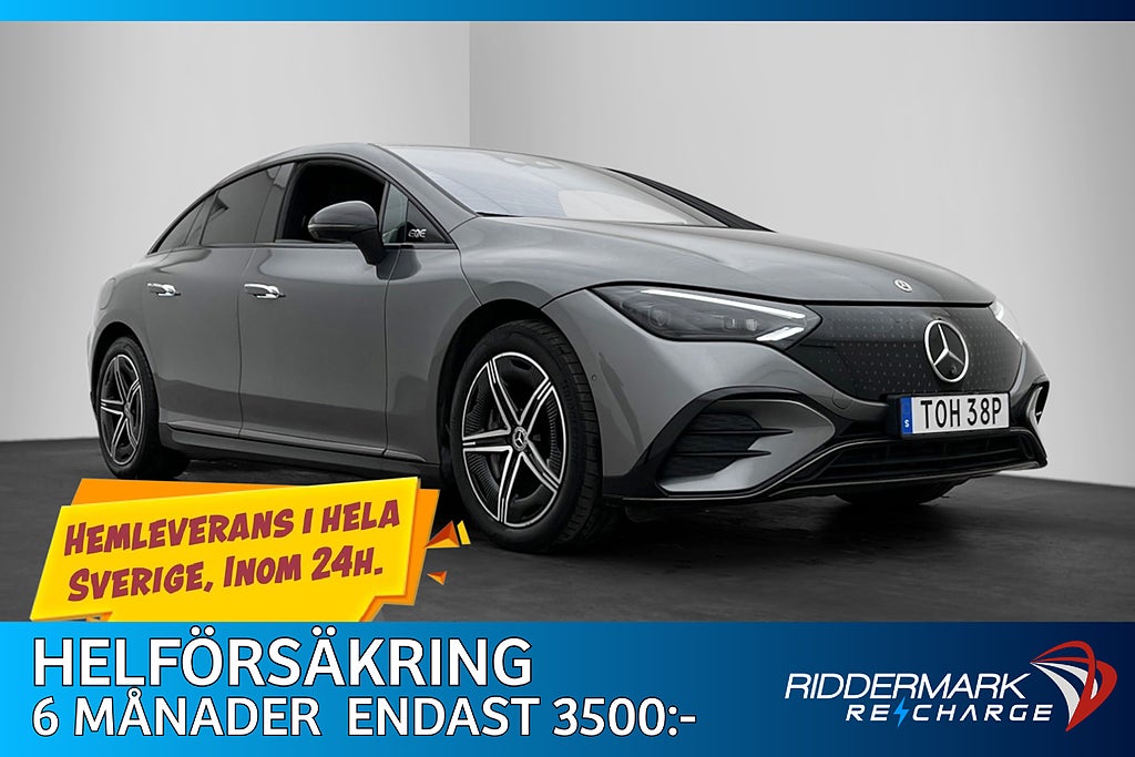 Mercedes-Benz EQE 350+ 90.6 kWh AMG Night Dragkrok Burm 360°