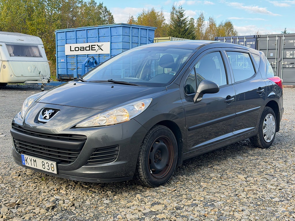 Peugeot 207 SW 1.6 HDi FAP|nybes |nyservad |få ägare | Hemleverans 