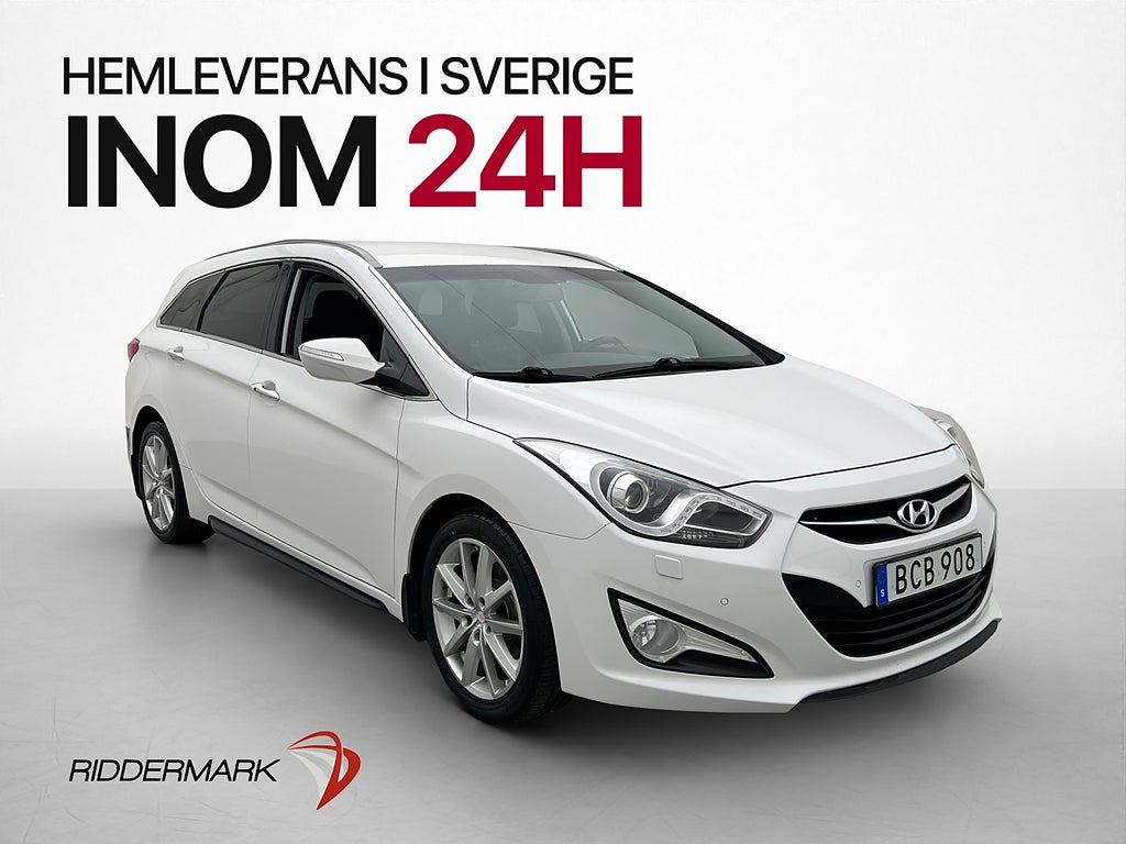 Hyundai i40 cw 1.7 CRDi Premium 136hk Skinn El-Stol Drag